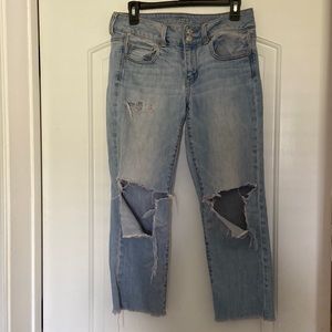 American Eagle Outfitters cropped Jeans